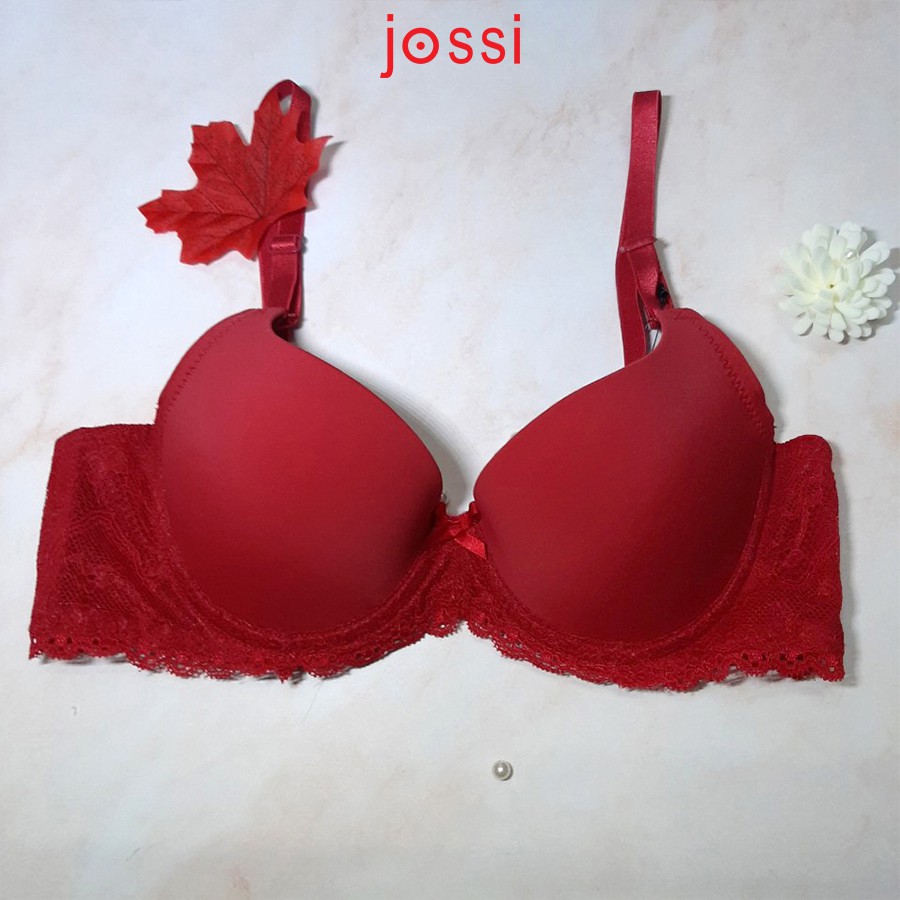 Áo ngực Jossi 335 trơn lưng ren, mút mỏng, cúp nguyên | BigBuy360 - bigbuy360.vn