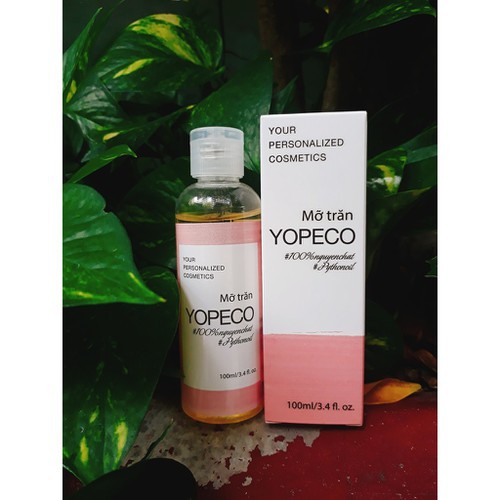 Mỡ Trăn Yopeco triệt lông giảm bỏng làm mờ sẹo dưỡng trắng da hiệu quả 100ml 100% nguyên chất