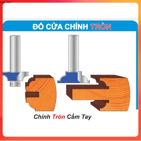 MŨI PHAY ĐÁNH CỬA CHÍNH CHỈ TRÒN