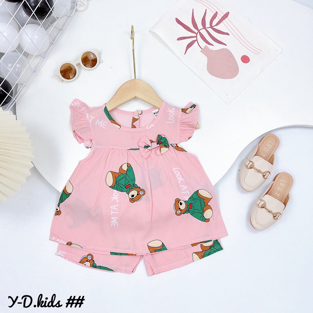 Bộ lanh bé gái siêu mát XHN945