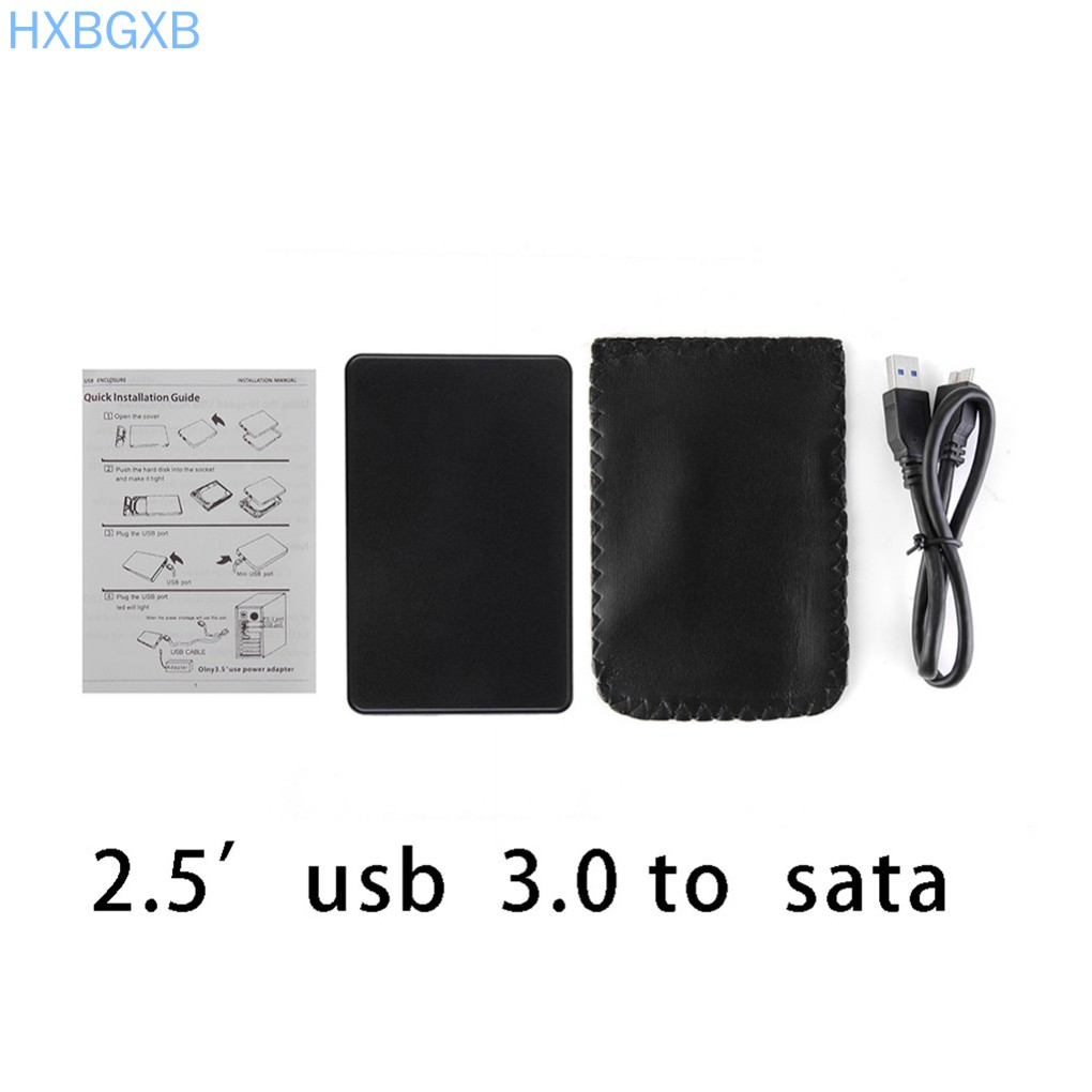Ổ Cứng Ngoài 2.5 Usb 2.0 Sata Hd Box 1tb Hdd Kèm Phụ Kiện | BigBuy360 - bigbuy360.vn