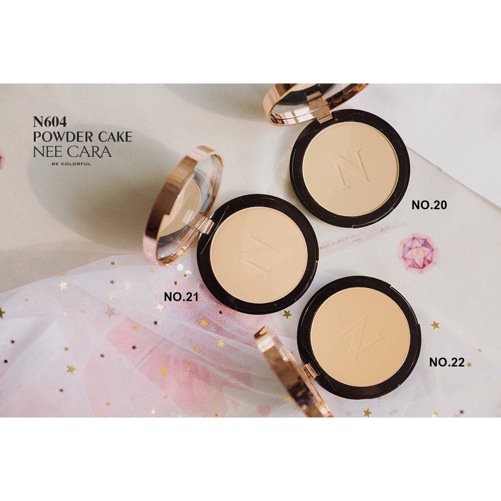 [ An Toàn ] Phấn Phủ Nee Cara Powder Cake SPF 25+++  N604