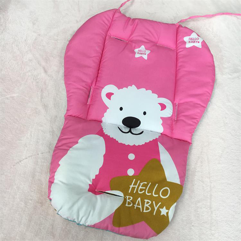 Đệm Lót Xe Đẩy Em Bé Họa Tiết Xinh Xắn Đa Năng