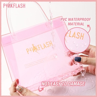  Pinkflash PVC Túi Xách Trong Suốt Kháng Nước Làm Quà 