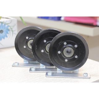 Bánh xe phi 90 có bass dành cho thang thực phẩm