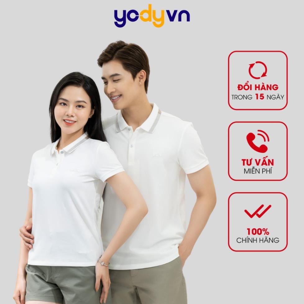 Combo áo đôi polo YODY thoáng mát mềm mịn nhiều màu APN3340, APM3299 New