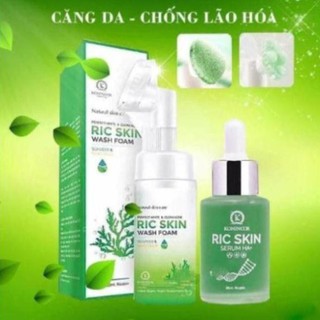 [ CAO CẤP ] COMBO RIC SKIN VÀ SỮA RỬA MẶT