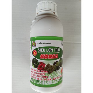 Phân bón siêu lớn trái korea - chai 500ml