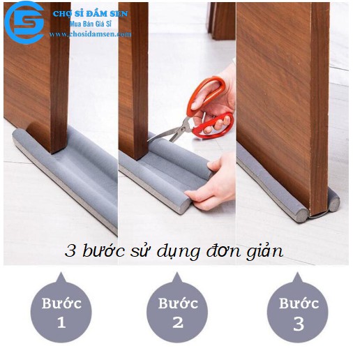 RON, NẸP XỐP CHẶN KHE CỬA CHỐNG CÔN TRÙNG, BỤI BẨN, CÁCH NHIỆT, CÁCH ÂM - TRÁNH KẸT CHÂN TAY TRẺ NHỎ