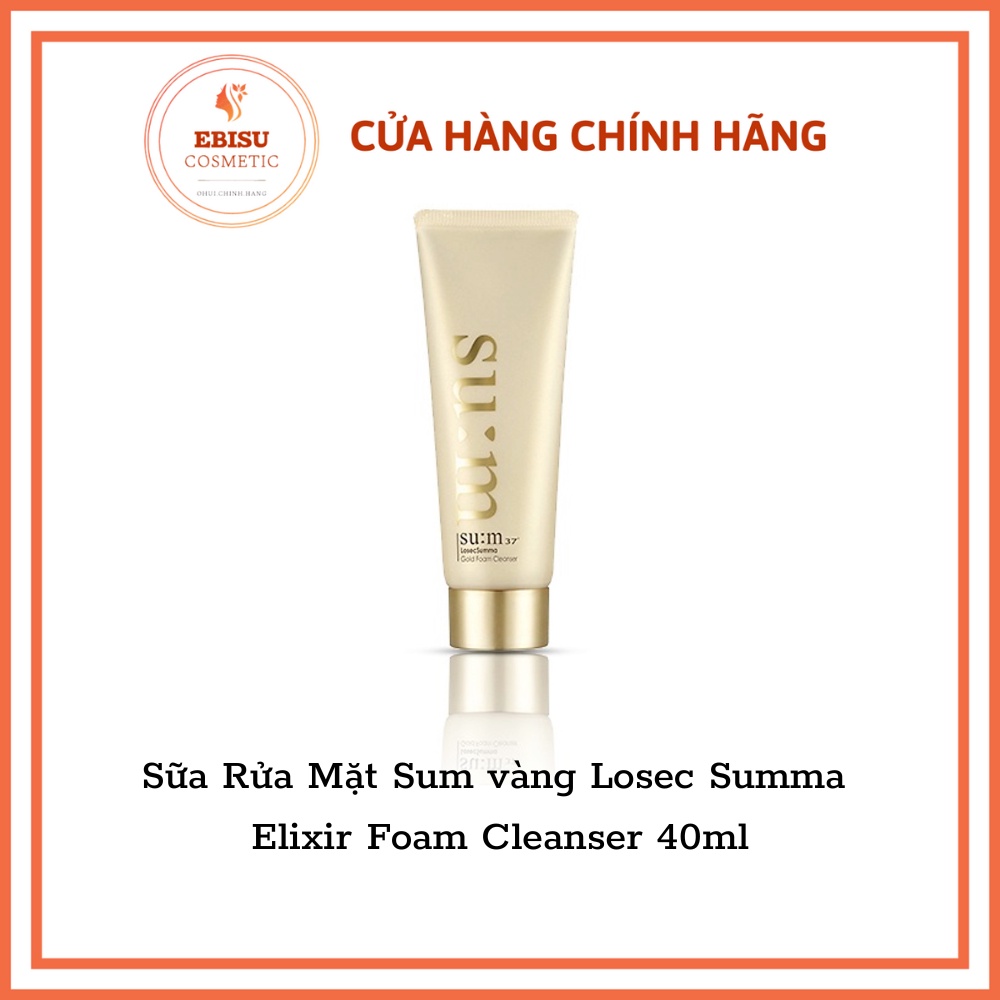 Sữa Rửa Mặt Sum vàng Losec Summa Elixir Foam Cleanser 40ml