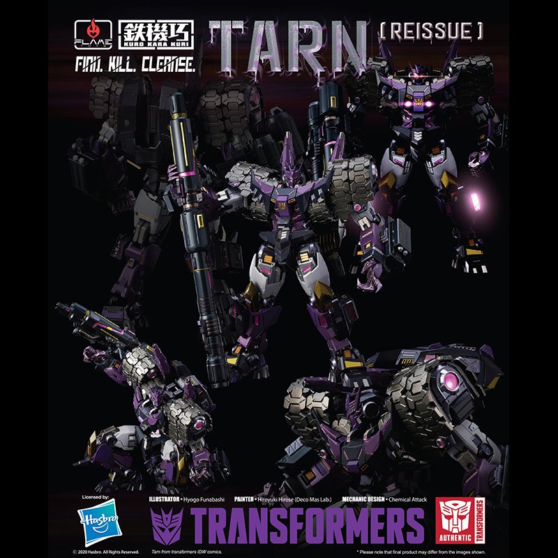 Mô hình Flame Toys Transformers: Koro Kara Kuri - Tarn