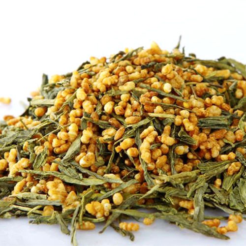 Trà xanh gạo lứt genmaicha Nhật Bản 200g