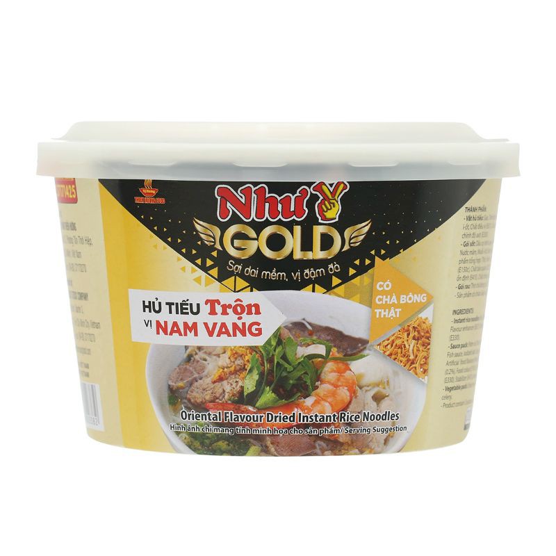 [ Yams Mart ] Combo 2  Hủ Tiếu Trộn Vị Nam Vang Ăn Liền Như Ý Tô 75G