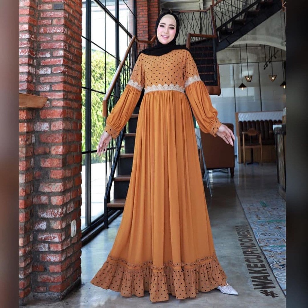 Đầm Babydoll chấm bi mới nhất 2021