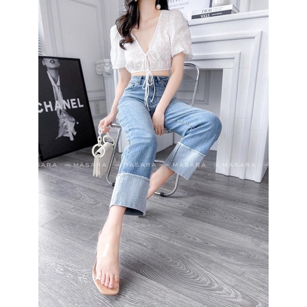 Quần Jean ống suông