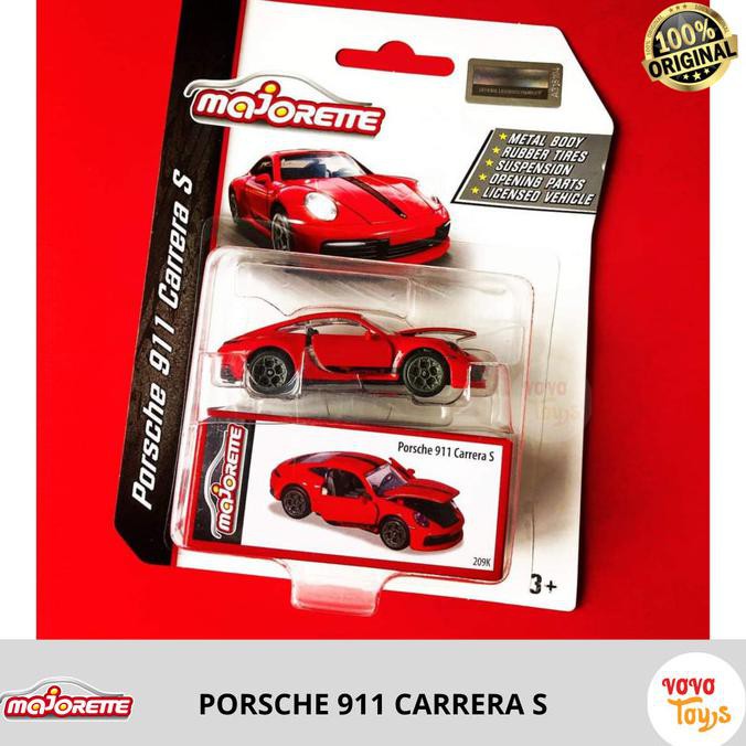 Mô Hình Xe Hơi Porsche 911 Carrera S Fafazunia33 | Majorette 2020 Tỉ Lệ 1 / 64 Phiên Bản Giới Hạn