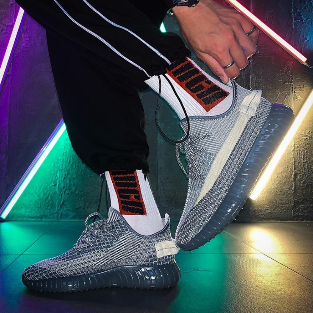 Giày nam thể thao đế êm vải thoáng khí - Giày nam màu loang siêu phẩm 2021