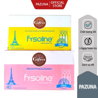 Nước muối sinh lý Fysoline của Pháp