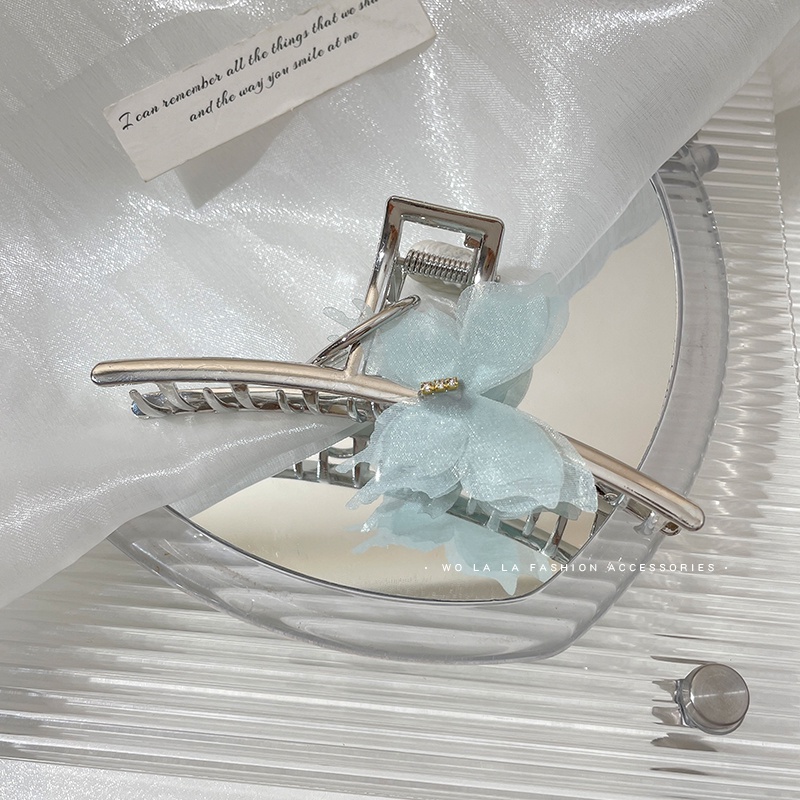 Phụ Kiện Kẹp Tóc Hình Bướm Bằng Kim Loại Mới 2022