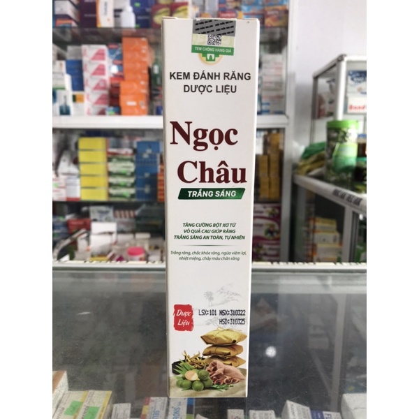 KEM ĐÁNH RĂNG NGỌC CHÂU TRẮNG SÁNG  - GIÚP RĂNG TRẮNG SÁNG KHOẺ MẠNH