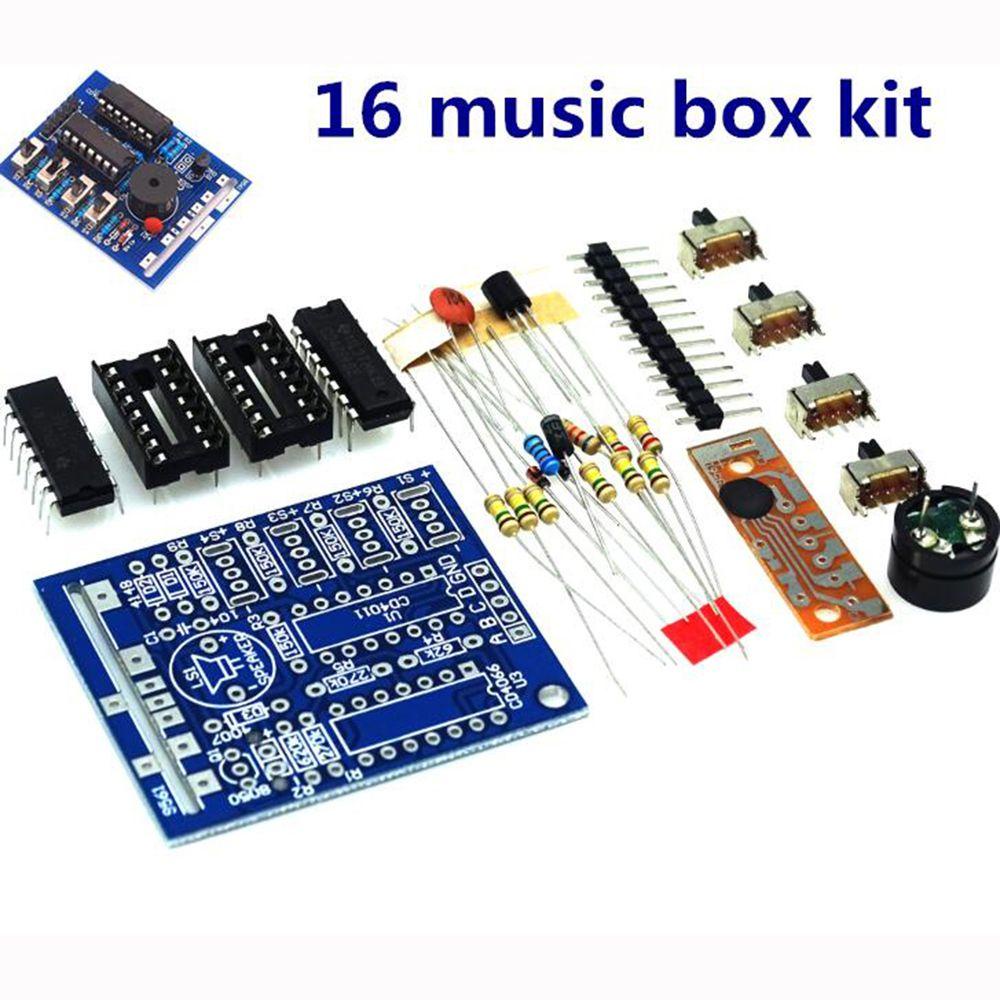 Bảng Mạch Âm Nhạc 16 Nút 16 Tông Tự Làm