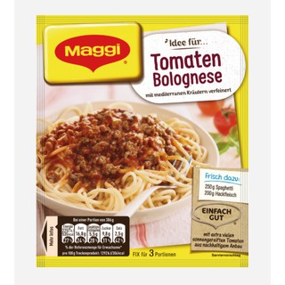 HÀNG ĐỨC XÁCH TAY - Gia vị mì ý sốt cà chua cay Bolognese - Maggi Tomaten Bolognese 40g