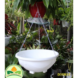 CHẬU NHỰA TRỒNG CÂY TREO MÓC XÍCH - 001