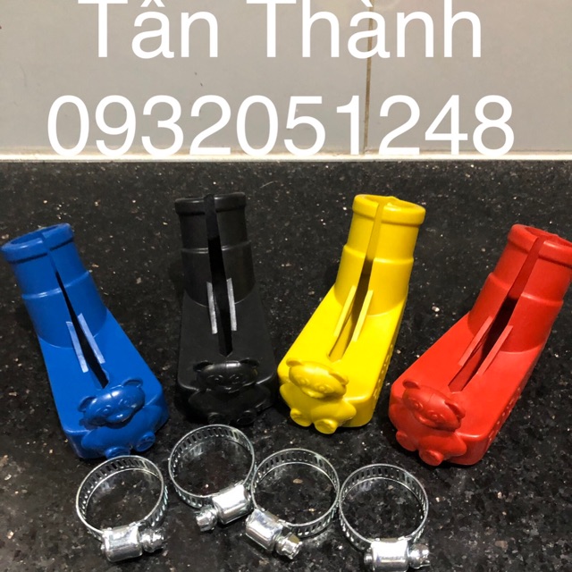 Cao su chân chống kiểu hình gấu