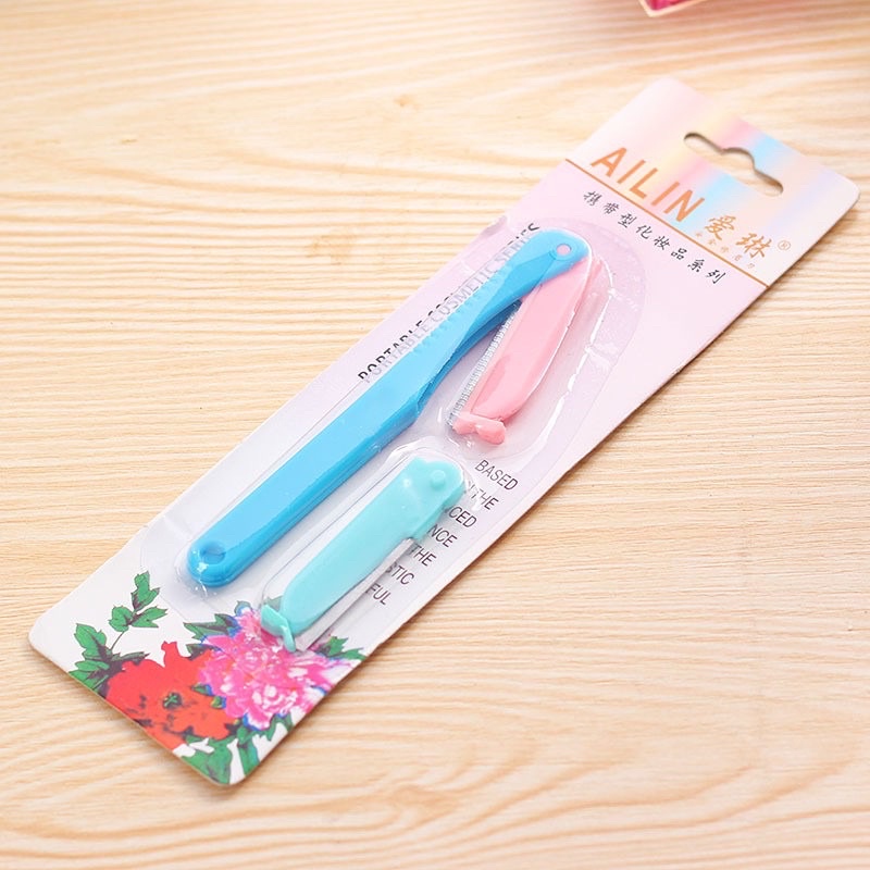 Dao cạo tỉa lông mày Ailin tặng kèm 1 lưỡi dao, tỉa chân mày, tỉa khuôn mày