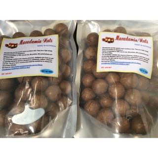 Hạt mắc ca úc nứt vỏ 500g