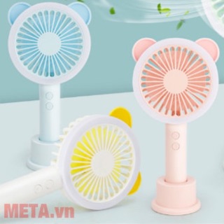 Quạt tích điện mini nhỏ gọn