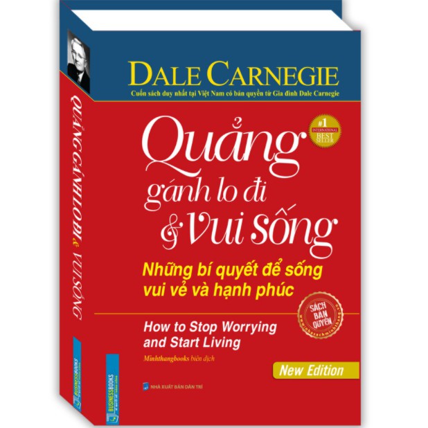 Sách - Quẳng gánh lo đi và vui sống - Sách bản quyền (bìa cứng)