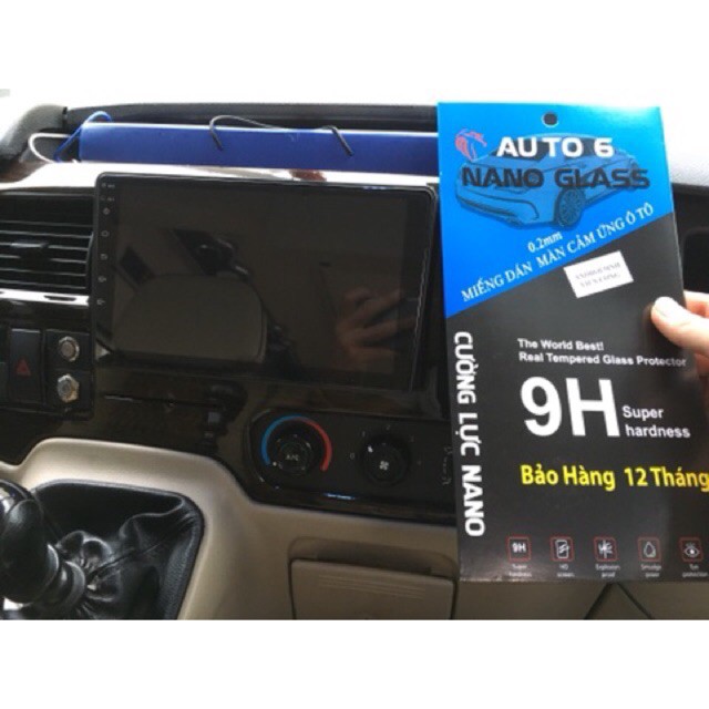 Miếng dán cường lực Nano màn hình dvd cho ô tô. CRV. CIVIC, MAZDA 3, CX5, CX8