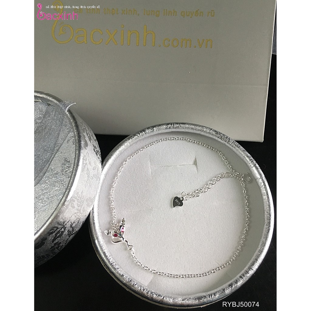 Lắc chân bạc Ý 925 Bạc xinh Huệ Ngân - Hồ ly quyến rũ RYBJ50074 | BigBuy360 - bigbuy360.vn