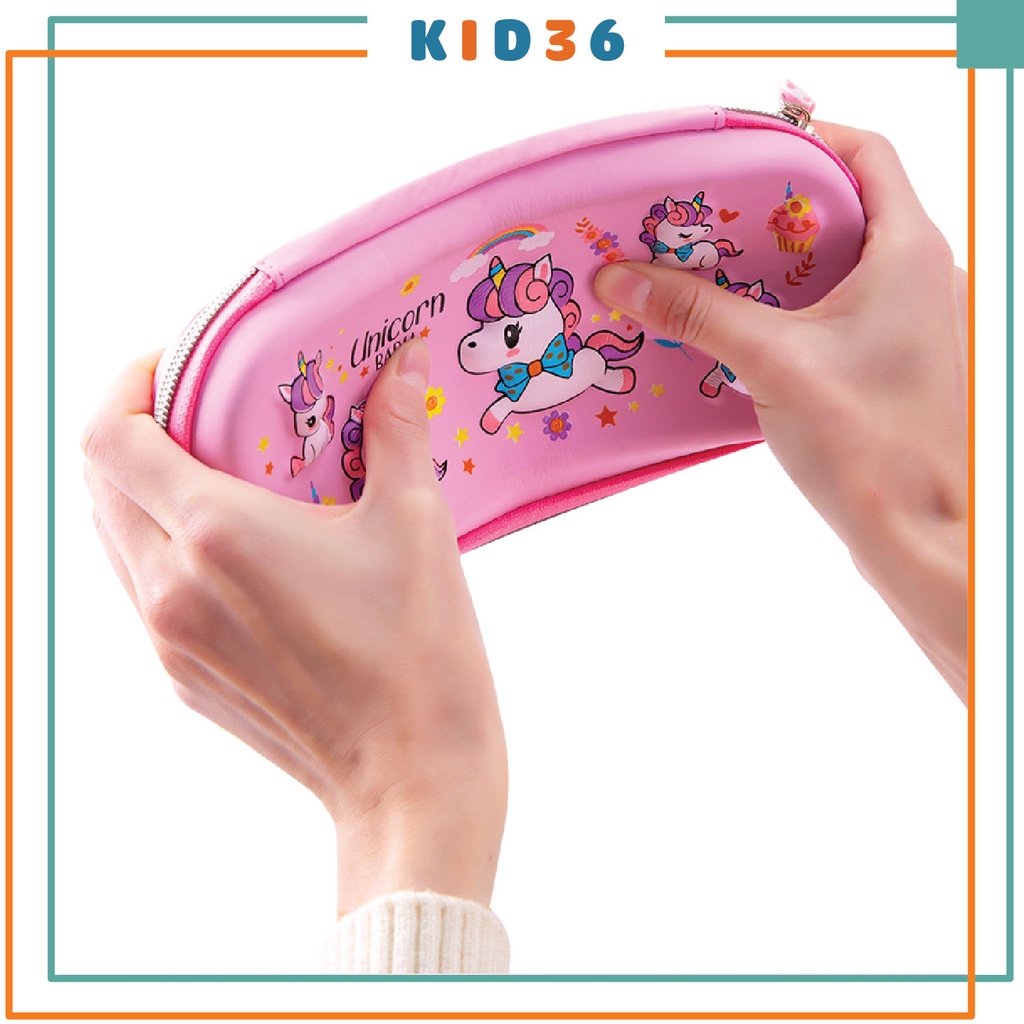 Hộp Đựng Bút Chì 3D Mẫu Mới Cao Cấp Cực Đáng Yêu Cho Bé Trai Và Bé Gái - Đồ dùng họp tập cho bé