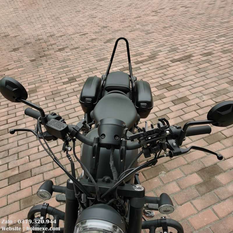 Cặp Thùng Hông Honda Rebel 300-500 + Pass Ốc Vít