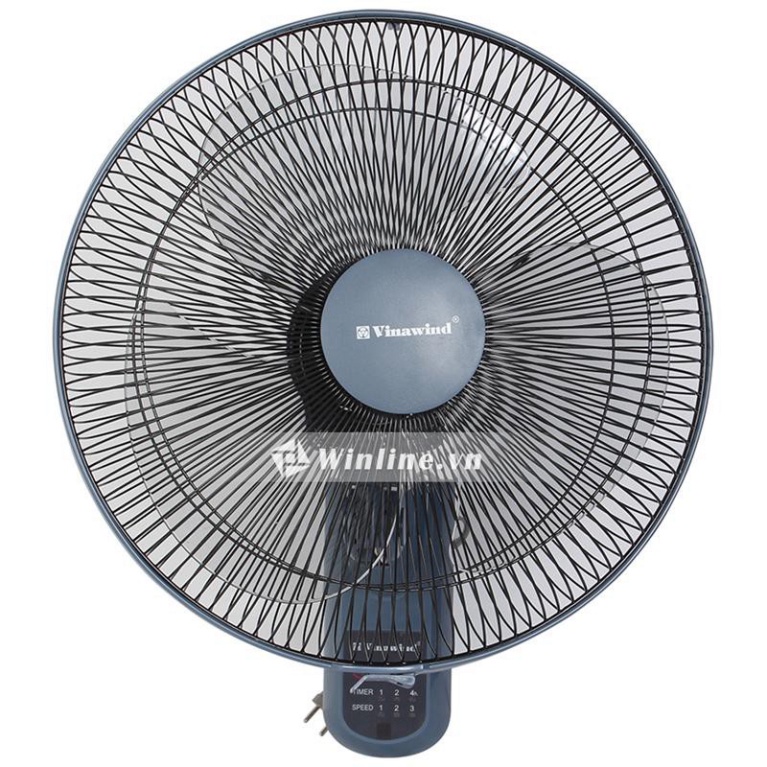 Quạt treo tường Vinawind QTT-400XPN  - Hẹn giờ 6 tiếng-Quạt mạnh -chạy êm