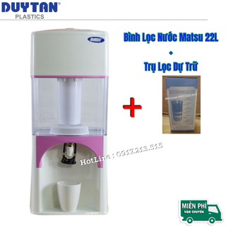🌱 Bình lọc nước cao cấp Matsu Duy Tân 22 Lít 🌱