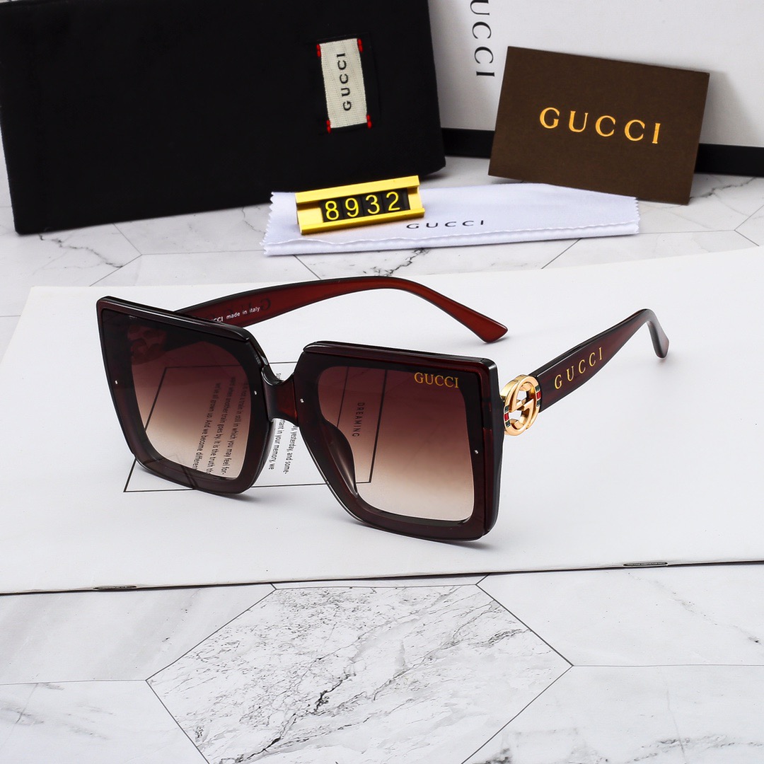 Gucci Kính râm 2021 kính chống tia UV phân cực mới của nam và nữ