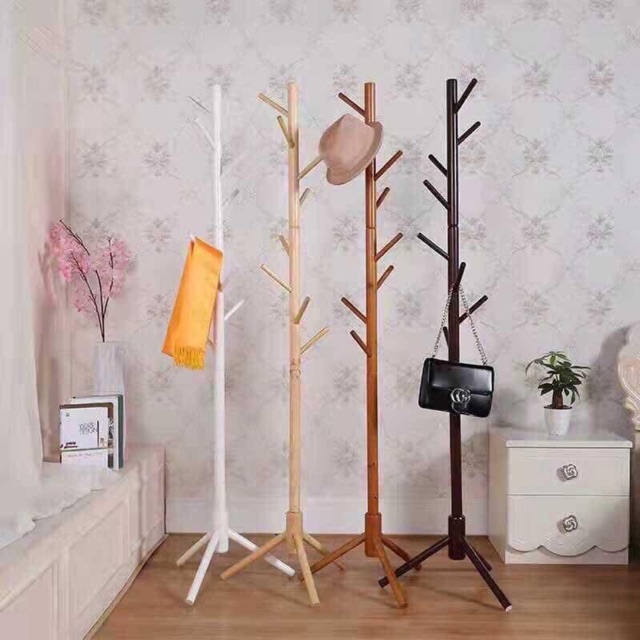 CÂY TREO ĐỒ .TREO QUẦN ÁO BẰNG GỖ