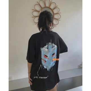 [ FREE SHIP] ÁO THUN SWE SPACE TAY LỠ FORM UNISEX - Chất thun cotton 100% co giãn 4 chiều ( co video review sản phẩm )