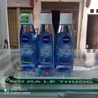 Nước tẩy trang không cồn Nivea 200ml dành cho da thường, da dầu, da mụn