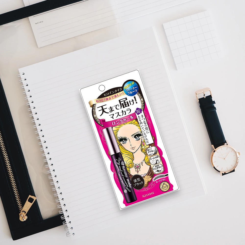 Chuốt Mi Kiss Me - Mascara Isehan Heroine Kiss Me Long & Curl Super Water Proof