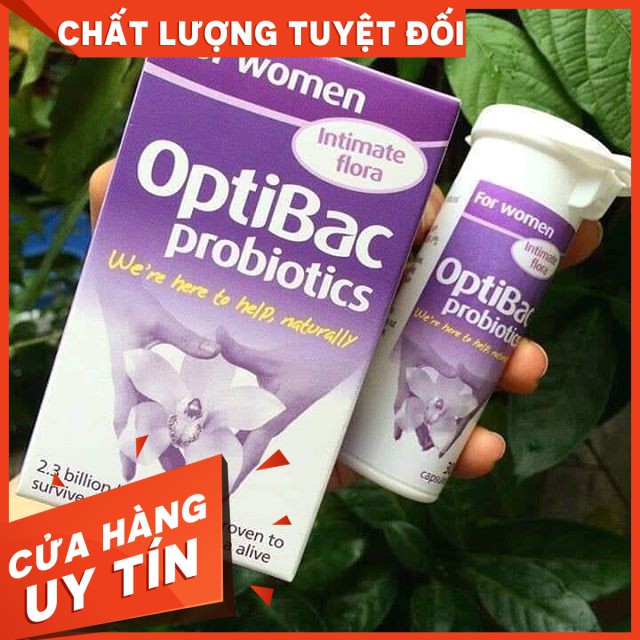 Men optibac tím - Chữa nấm Âm Đạo và Viêm đường tiết niệu