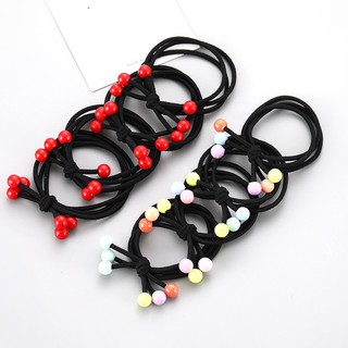 Chun buộc tóc, dây cột tóc hạt charm SC19