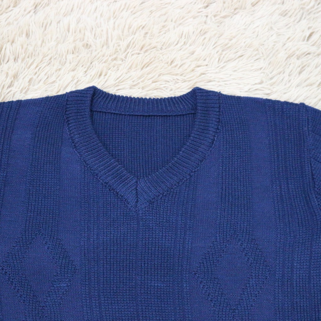 Áo len cổ tim NAM trung niên, người lớn tuổi - Made in Việt Nam | BigBuy360 - bigbuy360.vn