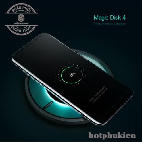 Đế sạc không dây hỗ trợ sạc nhanh chuẩn Qi Hiệu Nillkin Magic Disk thế hệ thứ 4