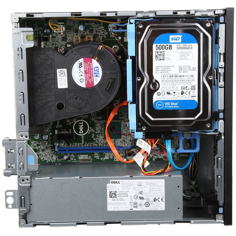 Barebone Dell 7050 SFF, Main Q270, Chưa có linh kiện, Chạy CPU Gen 7th