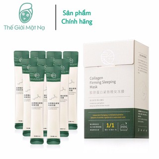 Mặt nạ ngủ Collagen Sleeping Mask dưỡng ẩm, thu nhỏ lỗ chân lông
