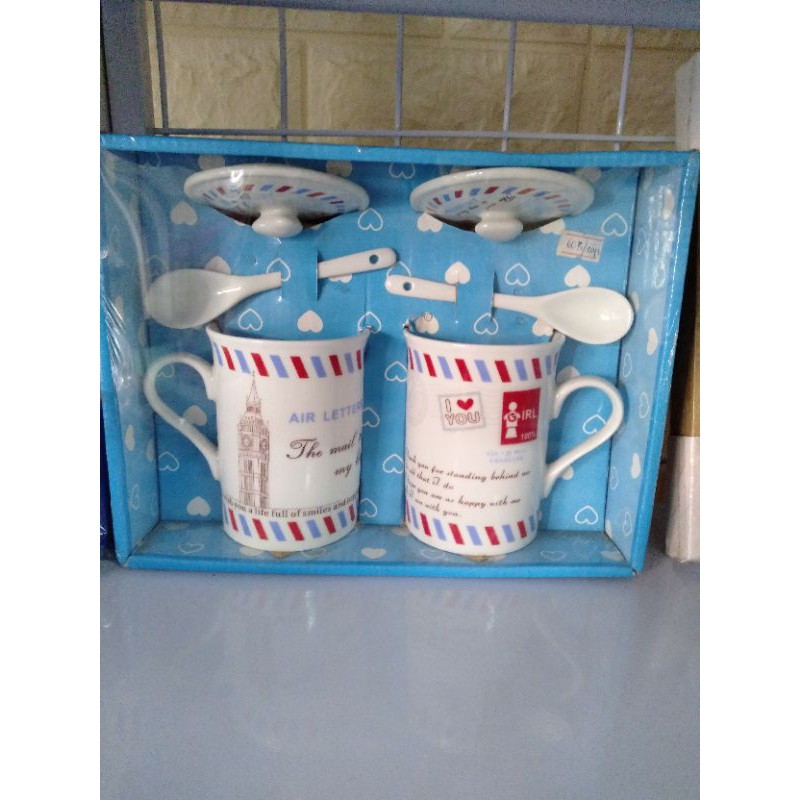 ( Saleoff ) Ly sứ cặp.